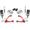 imageRough Country 35 Lift Kit wM1 Struts for 0713 ChevyGMC 1500 2WD  24640RED