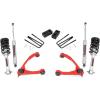 imageRough Country 35 Lift Kit wN3 Struts for 0713 ChevyGMC 1500 2WD  24623RED