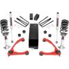 imageRough Country 35 Lift Kit with M1 StrutsM1 Rear Shocks for Chevy Silverado amp GMC Sierra 1500 20142016  Red Control Arms