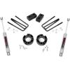 imageRough Country 35 Suspension Lift Kit with Strut SpacersN3 Rear Shocks for Chevy Silverado amp GMC Sierra 1500 20072013 2WDStrut SpacersN3 Shocks