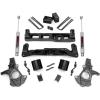 imageRough Country 5 Suspension Lift Kit with Strut SpacersN3 Shocks for Chevy Silverado amp GMC Sierra 1500 2WD 20142018 wStock Cast Alu or Stamped Steel Control Arms