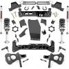 imageRough Country 7 Lift Kit with M1 StrutsM1 Shocks for Chevy Silverado amp GMC Sierra 1500 20142018 wStock Cast Alu or Stamped Steel Control Arms
