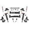 imageRough Country 75 Suspension Lift Kit with N3 StrutsN3 Shocks for Chevy Silverado amp GMC Sierra 1500 20072013 2WDVertex CoiloversV2 Rear Shocks