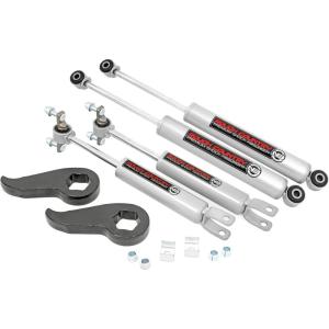 imageRough Country 2 N3 Leveling Kit for 20112019 ChevyGMC 25003500HD  959331