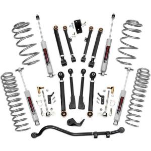 imageRough Country 25 Lift Kit for 19972006 Jeep Wrangler TJ  4CYL  61120