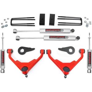 imageRough Country 3 Lift Kit for 20012010 ChevyGMC 2500HD  FT Codes  8596N2RED