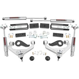 imageRough Country 3 Lift Kit for 2024 Chevy SilveradoGMC Sierra 2500 HD  95830