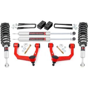 imageRough Country 35 BoltOn Lift Kit wM1 Struts for 20052023 Tacoma  74240RED