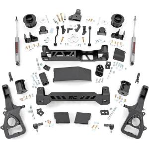 imageRough Country 5 Lift Kit for 20192024 Ram 1500 4WD  Air Ride  34430A