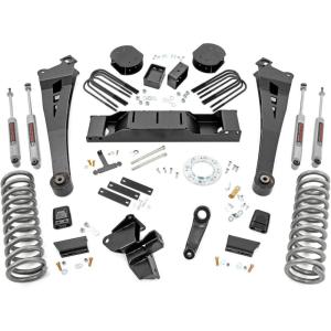 imageRough Country 5 Lift Kit for 20192024 Ram 3500  OE Rear Air  AISIN  38430