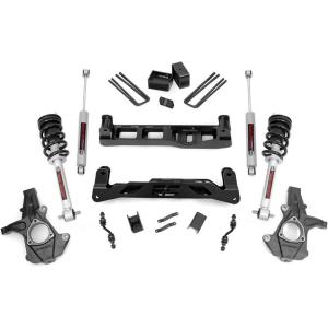 imageRough Country 5 Lift Kit wN3 Struts for 20142018 ChevyGMC 1500 2WD  24834