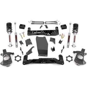 imageRough Country 5 Lift Kit wN3 Struts for 20142018 ChevyGMC 1500 4WD  22434