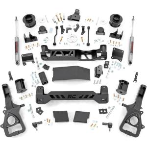 imageRough Country 6 Lift Kit for 2025 Ram 1500 4WD  30L Twin Turbo Gas  88330Not 22 Factory Wheels