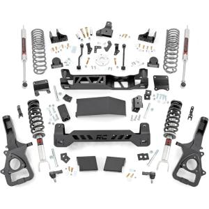 imageRough Country 6 Lift Kit for 2025 Ram 1500 4WD  30L Twin Turbo Gas  88330w22 Factory Wheels