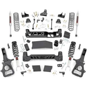 imageRough Country 6 Lift Kit wM1 Struts for 20192024 Ram 1500 4WD  22XL  33940