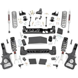 imageRough Country 6 Lift Kit wM1 Struts for 20192024 Ram 1500 4WD  33440