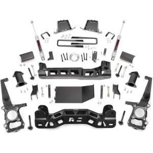 imageRough Country 6 Suspension Lift Kit for 20112014 Ford F150 4WD  57530trucks offroad jeeps wrangler suspension