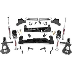 imageRough Country 7 Lift Kit wN3 Struts for 20142018 ChevyGMC 1500 2WD  18734