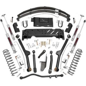 imageRough Country 45 Lift Kit for 19842001 Jeep Cherokee XJ  25L40L  68622