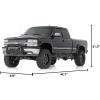 imageRough Country Black Bull Bar for Chevy Silverado amp GMC Sierra 1500 19992006