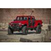 imageRough Country Contoured Drop Steps for Jeep Gladiator JT 20202025  Flush Fit Rails with Side Steps