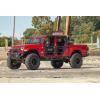 imageRough Country Contoured Drop Steps for Jeep Gladiator JT 20202025  Flush Fit Rails with Side Steps