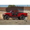imageRough Country Contoured Drop Steps for Jeep Gladiator JT 20202025  Flush Fit Rails with Side Steps
