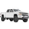 imageRough Country Nerf Step Bars for Chevy Silverado amp GMC Sierra 1500 20142018 Crew Cab  Rugged Full Length Nerf Bar with Side Steps BoltOn Install