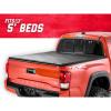 imageRough Country Soft TriFold fits 20052015 Tacoma 5 FT Bed Truck Tonneau Cover 44705501