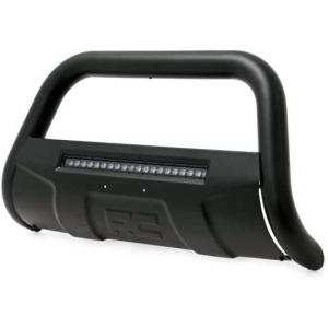 imageRough Country Black LED Bull Bar for 20162022 Toyota Tacoma  BT4060