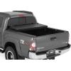 imageRough Country Hard Low Profile TriFold Tonneau Cover for Toyota Tacoma 20052015  Flush Mount Aluminum Bed Cover Fits 5 Bed