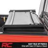 imageRough Country Soft TriFold Tonneau Cover for Chevy Silverado amp GMC Sierra 1500 20192026  WeatherResistant Truck Bed Cover510 Short Bed