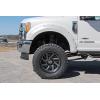 imageRough Country Pocket Fender Flares for Ford F250F350 Super Duty 20172022  Bolton Rivet Style UVResistant ABS Paintable Matte Black