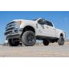 imageRough Country Pocket Fender Flares for Ford F250F350 Super Duty 20172022  Bolton Rivet Style UVResistant ABS Paintable Matte Black