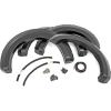 imageRough Country Pocket Fender Flares for Ford F250F350 Super Duty 20172022  Bolton Rivet Style UVResistant ABS Paintable Matte Black