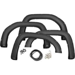imageRough Country Pocket Fender Flares for 20192024 GMC Sierra 1500  FC11950AGBA