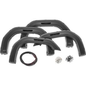 imageRough Country Pocket Fender Flares for 2024 GMC Sierra 25003500HD  FG12011A