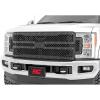 imageRough Country Black Mesh Grille Insert for 20172019 Ford Super Duty  70213