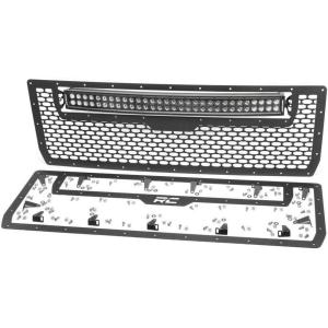 imageRough Country Mesh LED Grille Insert for 20142015 GMC Sierra 150070190