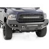 imageRough Country Front LED Bumper for Ram 1500 2WD4WD 20132018 amp Classic  Steel OffRoad Bumper w 20 Dual Row Light Bar amp 4 LED Cubes