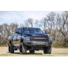 imageRough Country Front LED Bumper for Ram 1500 2WD4WD 20132018 amp Classic  Steel OffRoad Bumper w 20 Dual Row Light Bar amp 4 LED Cubes