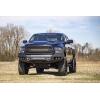 imageRough Country Front LED Bumper for Ram 1500 2WD4WD 20132018 amp Classic  Steel OffRoad Bumper w 20 Dual Row Light Bar amp 4 LED Cubes