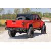 imageRough Country Rear Tubular Bumper with LED Lights for Jeep Gladiator JT 20202025  Includes DRings amp Dual 2 Black Series LED Pods NoDrill Install