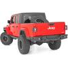 imageRough Country Rear Tubular Bumper with LED Lights for Jeep Gladiator JT 20202025  Includes DRings amp Dual 2 Black Series LED Pods NoDrill Install