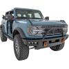 imageRough Country Safari Bull Bar with 12 LED Light Bar for Ford Bronco 20212025  2 Tubular Bar with Single Row 12inch OffRoad LED Light BarDual 65 Round LED  Amber DRL