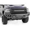 imageRough Country Front LED Bumper for Ram 1500 2WD4WD 20132018 amp Classic  Steel OffRoad Bumper w 20 Dual Row Light Bar amp 4 LED Cubes