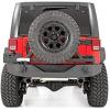 imageRough Country Rear Bumper wTire Carrier for 20072018 Jeep Wrangler JK  10594A