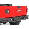 imageRough Country Rear Tubular Bumper with LED Lights for Jeep Gladiator JT 20202025  Includes DRings amp Dual 2 Black Series LED Pods NoDrill Install