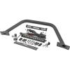 imageRough Country Safari Bull Bar with 12 LED Light Bar for Ford Bronco 20212025  2 Tubular Bar with Single Row 12inch OffRoad LED Light Bar12 LED Bar  Amber DRL