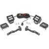 imageRough Country Dual 2 LED Ditch Light Kit for Toyota Tacoma 20162023  2 2in Black Series LED Cubes Flood Beam